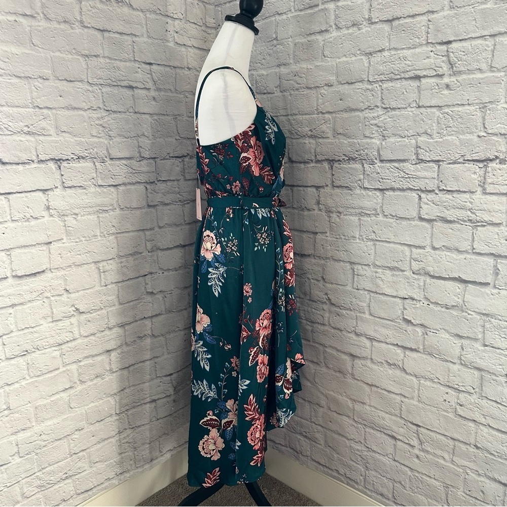 Hello molly FALLING IN STYLE MIDI DRESS FOREST GREEN - Picture 4 of 14